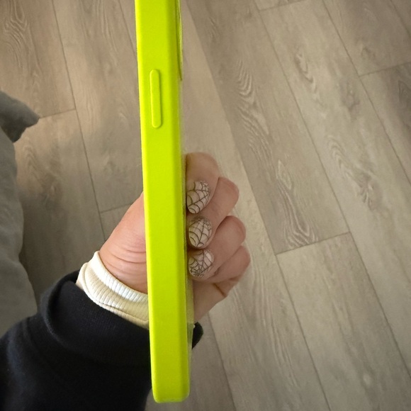 Neon Yellow iPhone 12 Pro Max Case - Picture 3 of 4